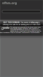 Mobile Screenshot of nfhm.org